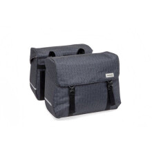 Sacoche vélo porte-bagage à pont - NEWLOOXS - Mondi Joy Nima - 40 L - Noir - 390x320x180 mm