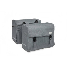 Sacoche vélo porte-bagage - NEWLOOXS - Mondi Joy Nima - 40 L - Gris - 390x320x180 mm