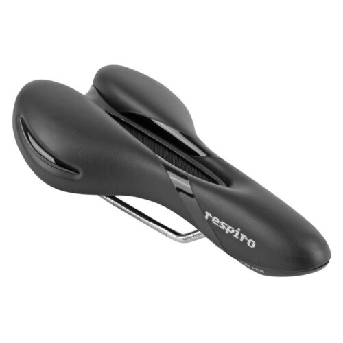 Selle de vélo - SELLE ROYAL - Respiro Stracciatella - Royalgel - Ventilation périnéale - Protection latérale