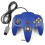 2-Pack Classic Wired N64 Controller Retro Games 64-Bit-Gamepad-Joystick-Ersatz 5