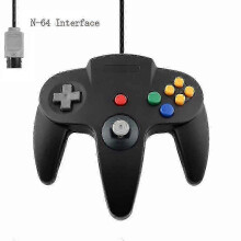 2-Pack Classic Wired N64 Controller Retro Games 64-Bit-Gamepad-Joystick-Ersatz