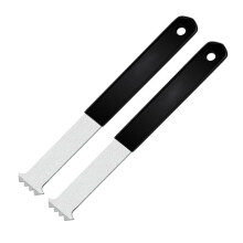 2 Pack Heavy Duty Paver Removal Tool with Scraper, 9Inch Metal Precision Paver Extractor for Landscaping