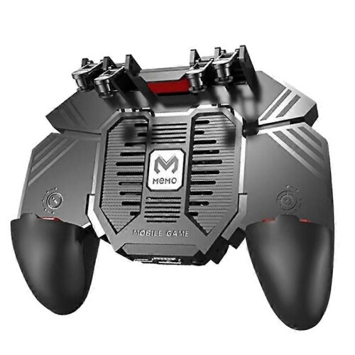 MEMO AK77 Game Trigger Handykühler Lüfter Game Controller Pubg Controller mit Fan PUBG Mobile Trigger Shooter Joystick (4000MAh)