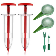 6Pack Mini Seed Sower Set for Small Seeds – Durable Garden Seeder Tool with Precise Distribution