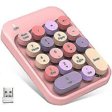 Teclados Numéricos Retro Sem Fios G
