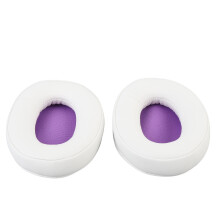 2 Stück Ohrpolster für M50X M40X M30X M50 Weiß-Lila
