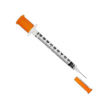 Einweg-Sterile Spritze 1Cc 30Ga 1/2 Zoll Nadel, Einzelverpackung (100 Stück)