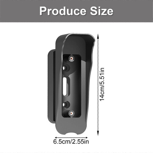 Universal Doorbell Holder με ρυθμιζόμενη γωνία θέασης χωρίς τρυπάνι Ρυθμιζόμενη βάση κουδο 2