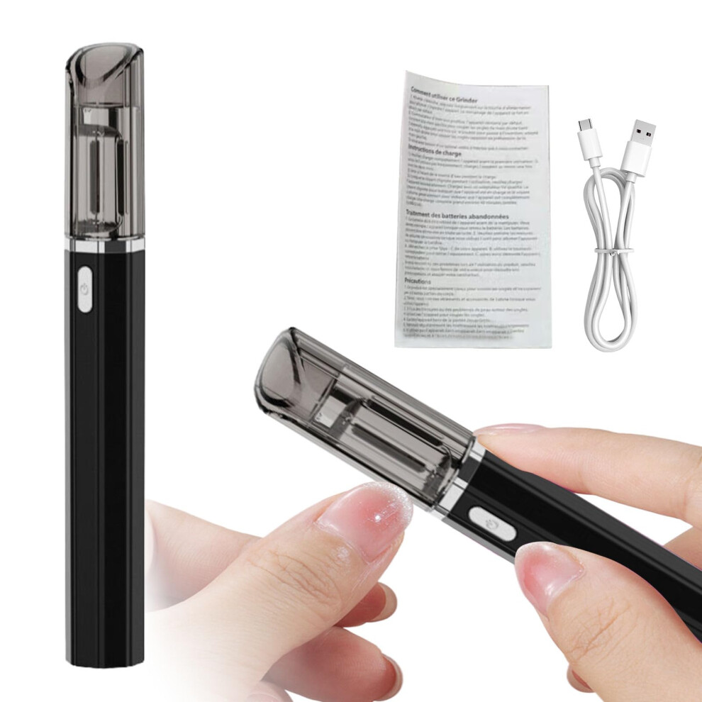 Electric Nail Clippers with Quiet Automatic Trimming, Safe Precision Cutting and Debris Collection
