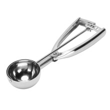 Cookie Scoop 50mm Stainless Steel Ice Cream Scoop with Trigger for Cupcakes Meatballs Melonballs