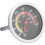 Για Weber Genesis Grills Ανοξείδωτο Ατσάλι Θερμόμετρο BBQ Εύρος 50-800 Μοιρών για Ακριβή Π 5