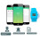 Termometro Bluetooth intelligente digitale per bambini Smartphone Fevers Breast Range Display LCD per bambini e adulti 5