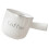 Ceramic Creamer Pitcher for Coffee with Comfortable Handle Grip, MultiUse Porcelain Milk Jug 1