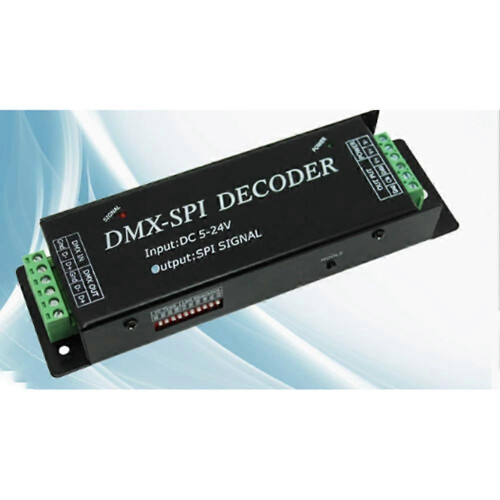 Για αποκωδικοποιητή Ws2811 Ws2812 DMX σε SPI 10 είδη διαφορετικού IC Pixel από το διακόπτη 1