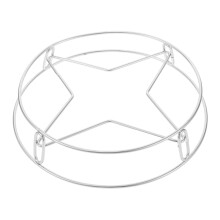 Stainless Steel Wok Rack with Heavy Duty Stable Support, Multipurpose Kitchen Rack for Steaming, Cooling and Serving