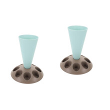 2pcs Icing Bag Holder Stand with MultiBag Storage for Cake Decorating and Fondant Drying