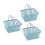 3pcs Stackable Storage Bins Wire Baskets for Kitchen Fruits and Vegetables Home Organization 1