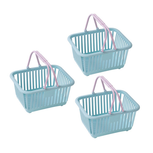 3pcs Stackable Storage Bins Wire Baskets for Kitchen Fruits and Vegetables Home Organization