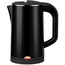 1.8L Stainless Steel Electric Kettle, Fast Boil with Easy Lid Opening, White and Black
