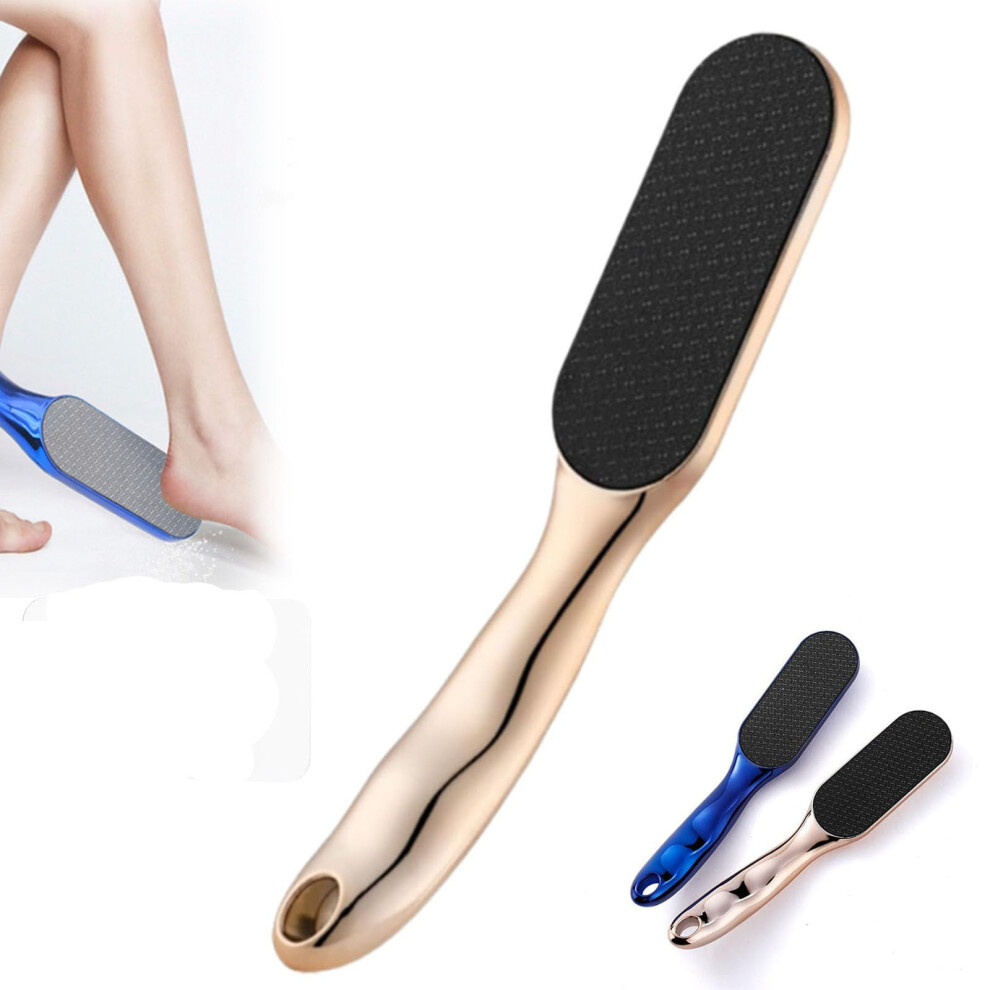 Gold Nano Glass Foot File Callus Remover For Dead Skin Wet And Dry Pedicure Foot Scrubber