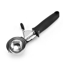 Ice Cream Scoop Set Stainless Steel Ergonomic Comfort Grip for Baking Cooking Kitchen Use