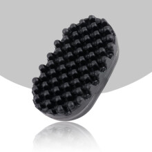 Afro Curls Hair Brush with Rubber Twist, Washable Dreadlocks Styling Comb for Men and Women