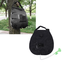 20 L Schwarzer Outdoor-Duschbeutel mit großer Kapazität
