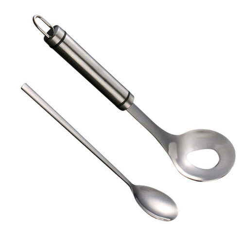 Stainless Steel Meatball Maker Scoop with Long Handle, Nonstick Easy Release Kitchen Tool