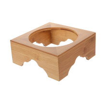 Stone Bowl Holder with Heat Resistance for Korean Cooking and Casseroles, Elegant Kitchen Stand