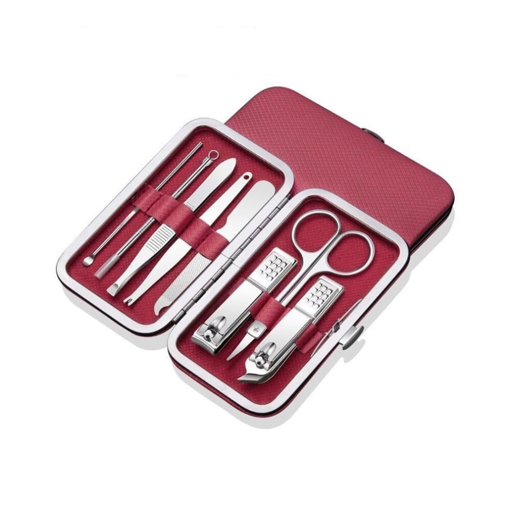 Nail Clippers Kit 8 Pcs Stainless Steel Manicure Pedicure Set