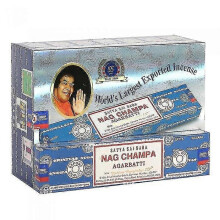 Satya Nag Champa Røgelsespinde (Pakke på 120)