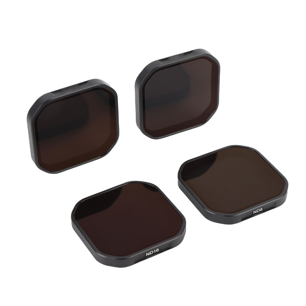 Action Camera Lens Filter Set Nd8 Nd16 Nd32 Nd64 Aluminum Optical Coating 4141383188537