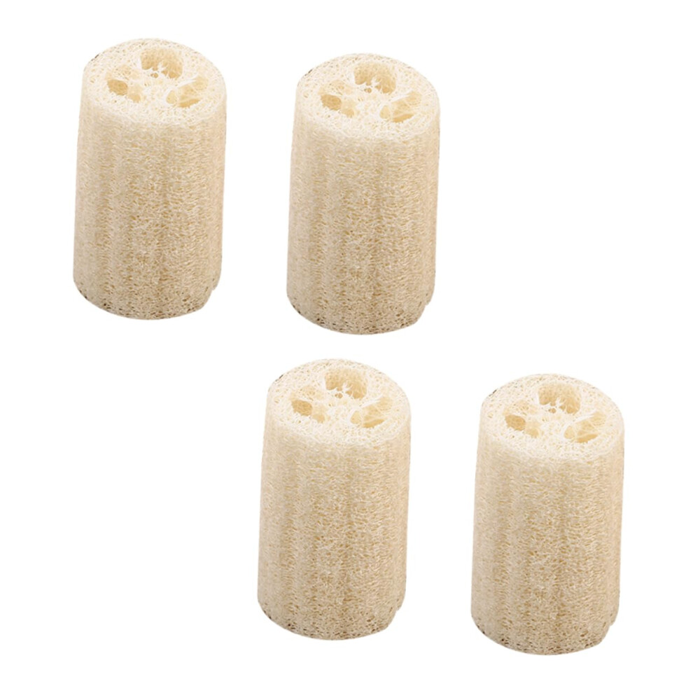 8pcs Loofah Bath Sponge Exfoliating Body Scrubber for Gentle Full Body and Back Cleaning
