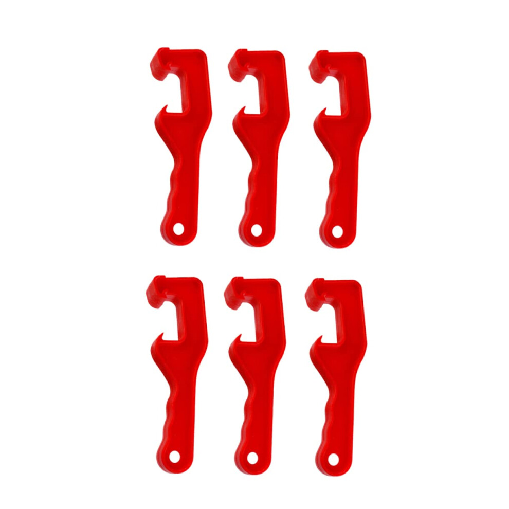 6Pcs Bucket Lid Opener Wrench Tool For 5 Gallon Paint And Storage Cans With Antislip Grip 9070919444845