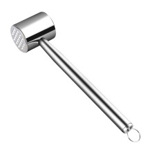 Stainless Steel Meat Tenderizer Mallet with Ergonomic NonSlip Grip for Steak Chicken Beef