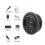 USB Hub USB 2.0 Desktop Grommet USB 2.0 Hub Audio Bordmonteringsadapter 3 porte Montering i skrivebord Multi USB 3