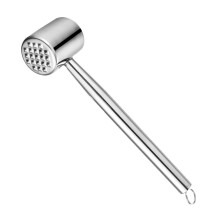 Meat Tenderizer Mallet Stainless Steel Heavy Duty Pounder for Steak Chicken and Pork