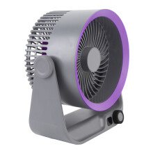 Luftzirkulationsventilator 4000 mAh, 14 cm Luftkanal USB-C Schwarz
