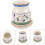 Ceramic Utensil Holder Chopstick Drying Rack Elegant Design Easy to Clean Kitchen Tableware Organizer 4