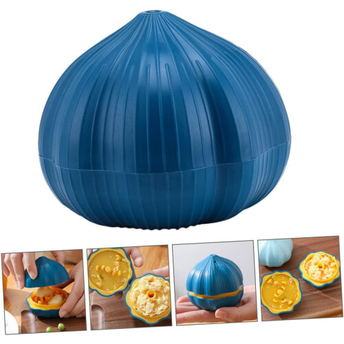 Garlic Press Ergonomic Comfortable Grip Easy Clean Manual Crusher Compact Mincer for Kitchen 1