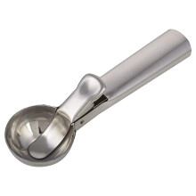 Ice Cream Scoop Stainless Steel with Easy Trigger Release and Ergonomic Grip for Multipurpose Use