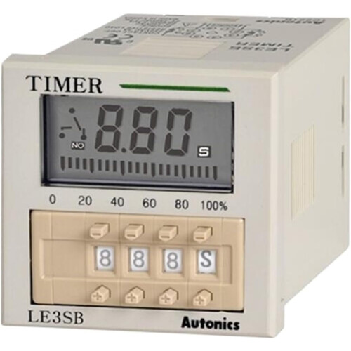 Digital Timer 3Digit 7Segment 24240V AC/DC Industrial Timer for Accurate Time Control 1