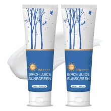 Facial Sunscreen SPF 50+ Broad Spectrum Hydrating NonGreasy Vegan for Sensitive Skin 1.69oz 2pk