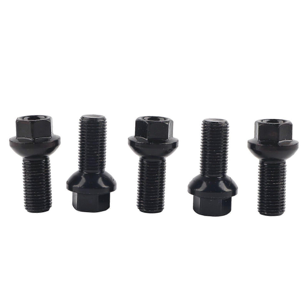 5Pcs M14x1.5mm Wheel Lug Bolts Stainless Steel A0009908307 Fit For Mercedesbenz A180 A200 W176 6935161580037