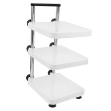 Pot Rack Organizer with Adjustable MultiLayer Pan Storage for Under Sink Cabinets and Vertical Kitchen Use