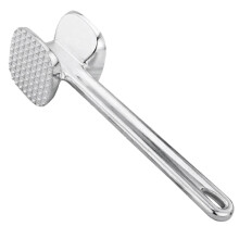 Heavy Duty Meat Tenderizer Hammer with DualSide Design and Comfort Grip for Steak and Chicken