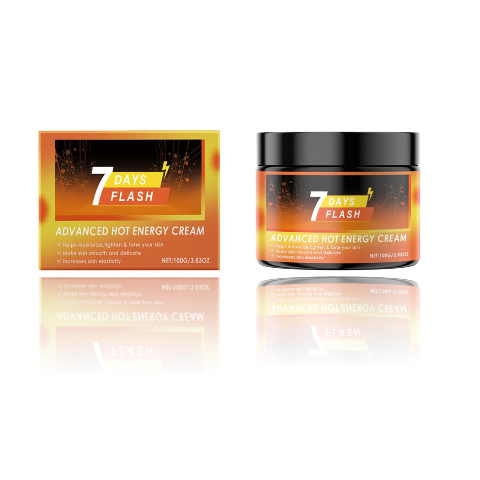 Cream Hot Sweat 3.53 Oz Workout Body Firming And Hydrating For Abdomen And Thighs