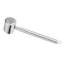 Heavy Duty Stainless Steel Meat Tenderizer Mallet for Steak and Chicken, Home and Commercial Use