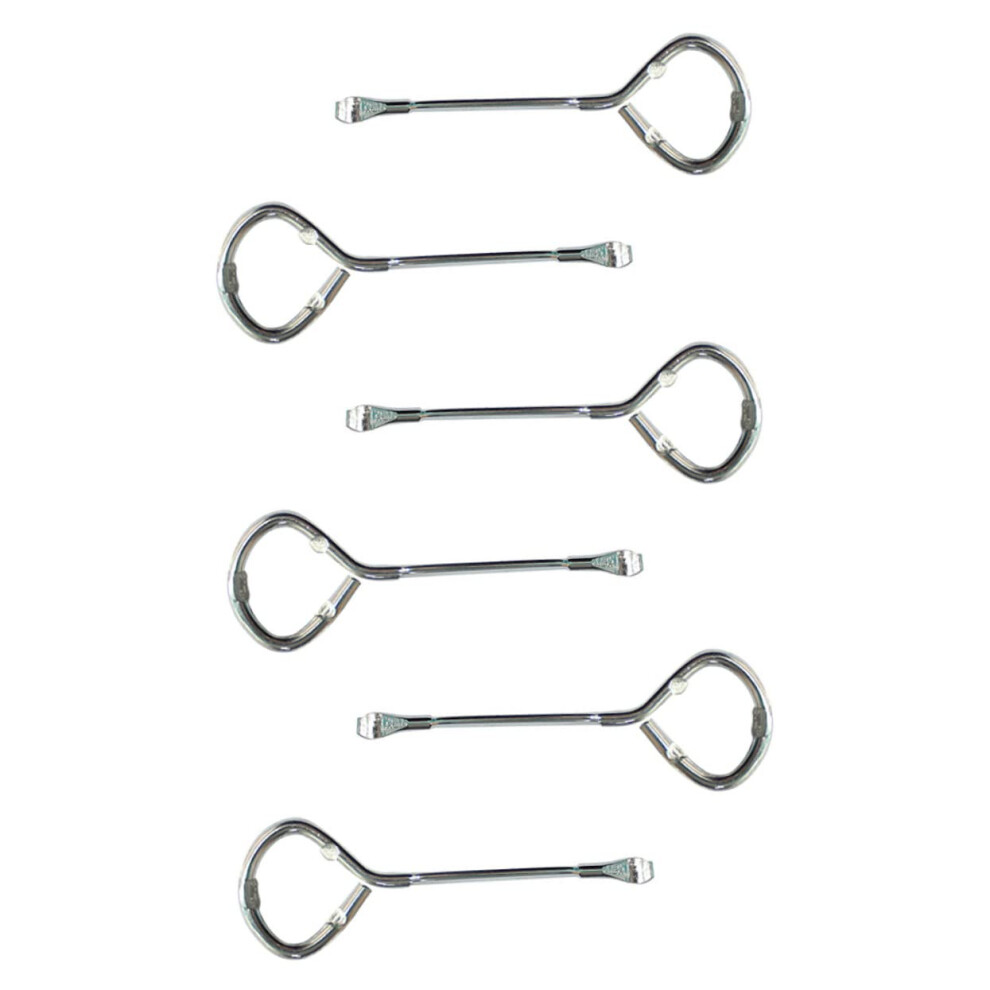 6Pcs Durable Steel Paint Can Opener And Bottle Opener Tool Rustresistant For Buckets And Cans 9070919447396