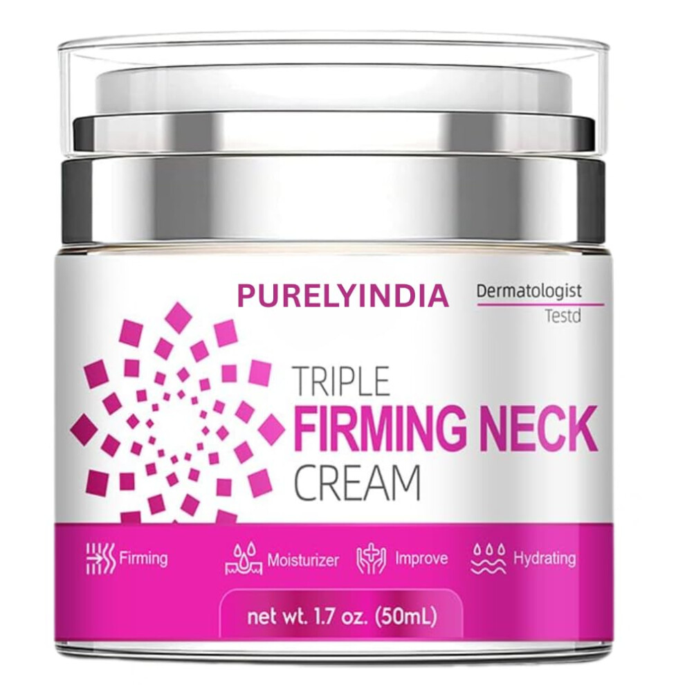Cream Neck Firming With Retinol Collagen And Peptides For Lifting Contouring And Deep Hydration 1.7Oz